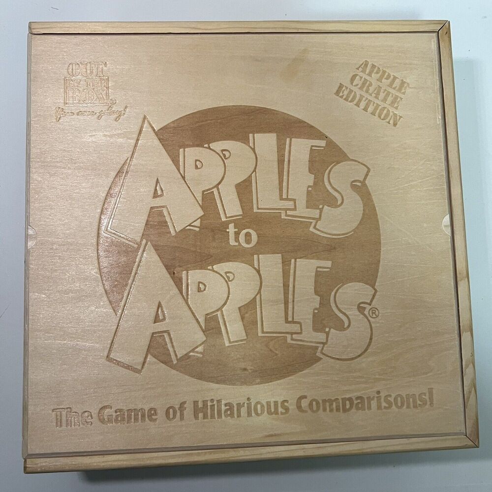 Apples to Apples Crate Deluxe Edition Party Box Opened - Complete Decks